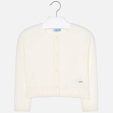 Ribbed cardigan